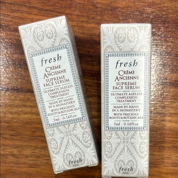 2-pc bundle Fresh Crème Ancienne Supreme Face Serum 5ml/0.16oz - Picture 2 of 4